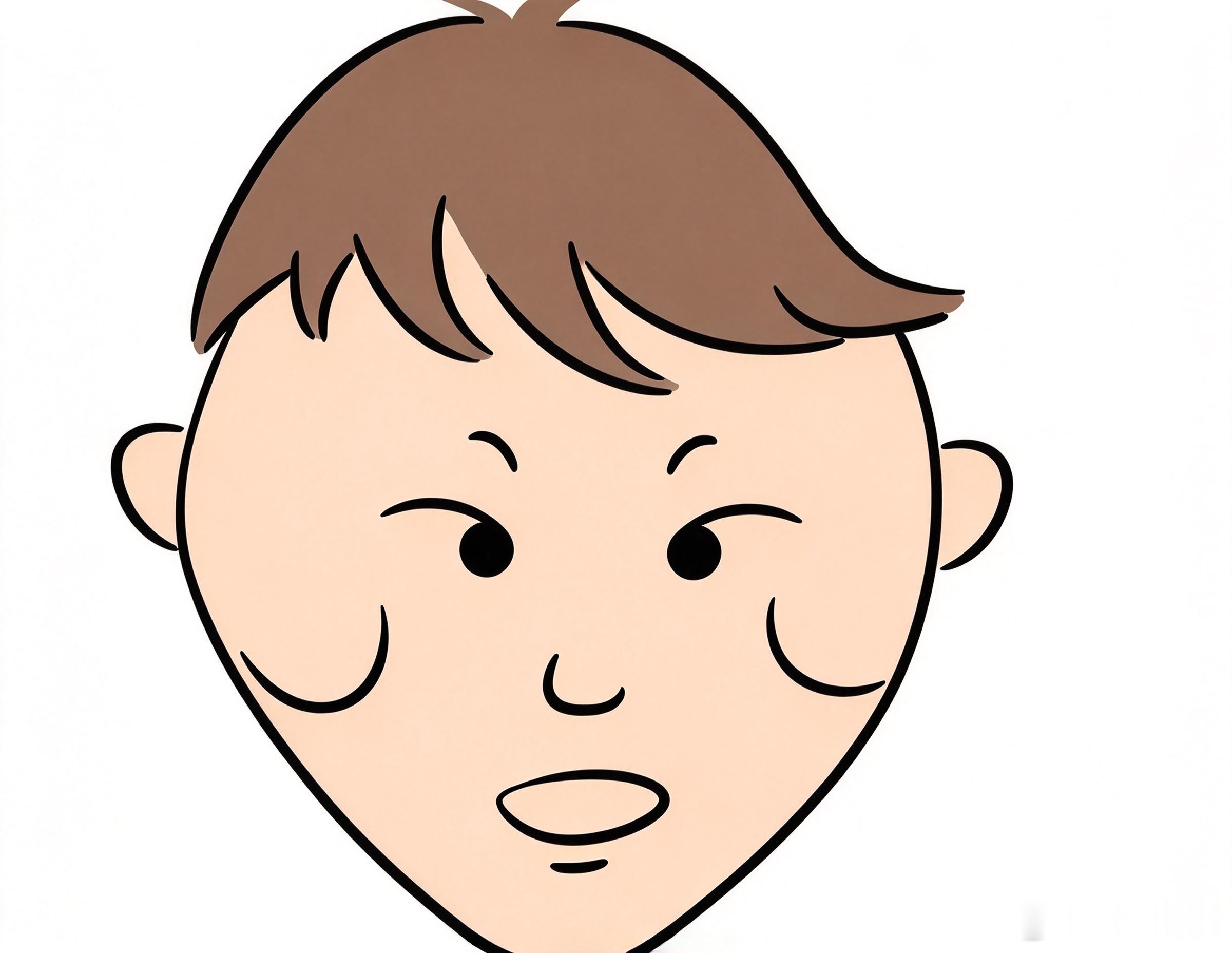 申字脸形面相图解一、什么是申字脸核心特征：上下俱尖、中间宽，天庭（额头）与地阁（
