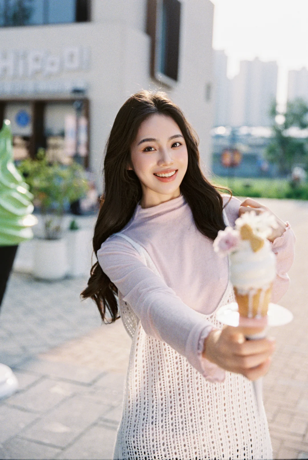 咬一口夏日冰激淋🍦|胶片