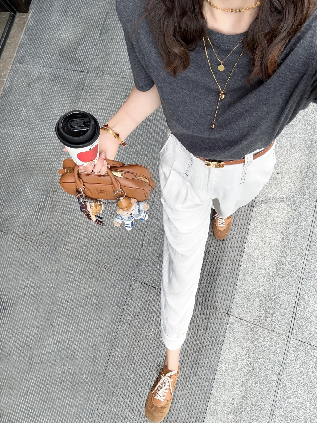 冰丝T➕亚麻裤yyds！夏天的基础款也太香了叭～