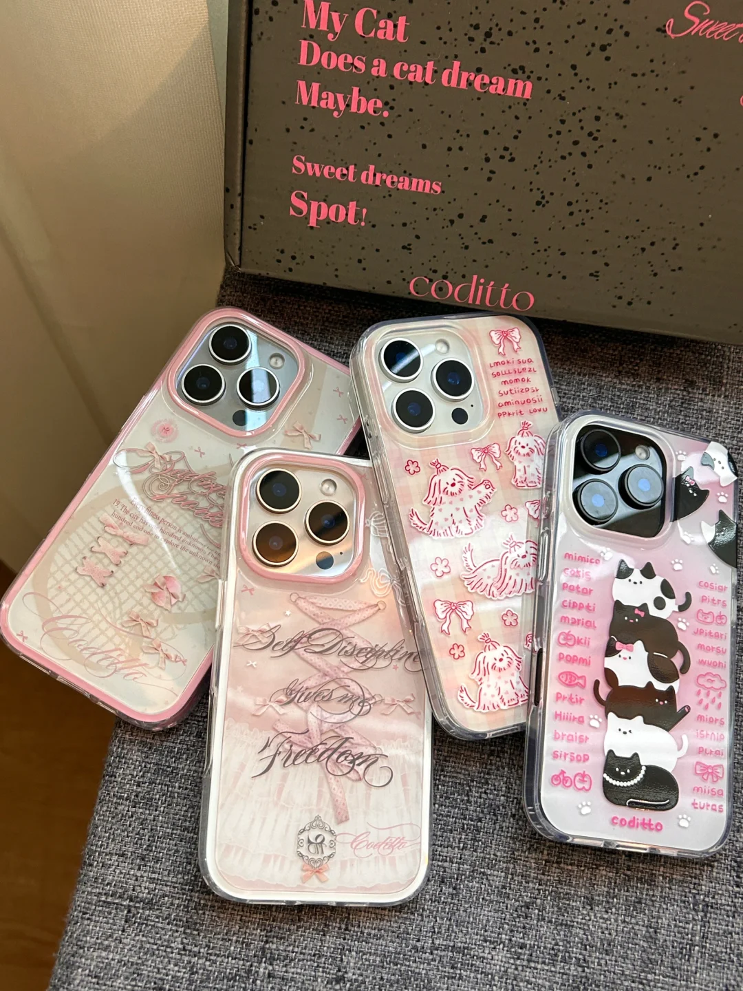 很喜欢的少女心粉粉嫩嫩氛围感高颜值手机壳