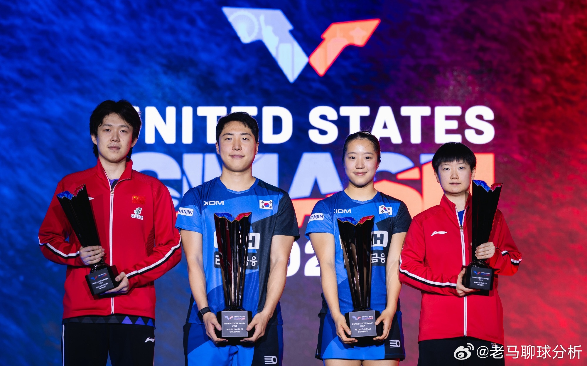 WTT美国大满贯混双决赛五局鏖战遭逆转，莎头组合2比3惜败韩国强敌，王楚钦孙颖莎
