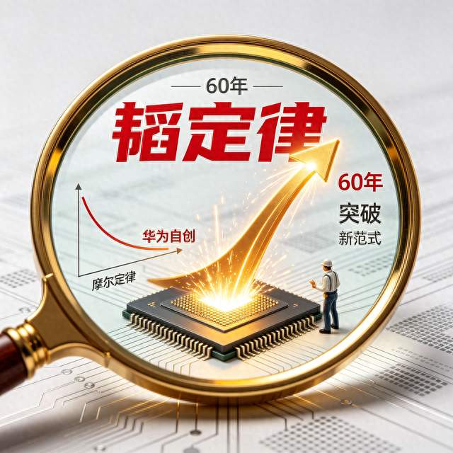 重磅史诗突破！华为自创韬定律，彻底颠覆60年摩尔定律