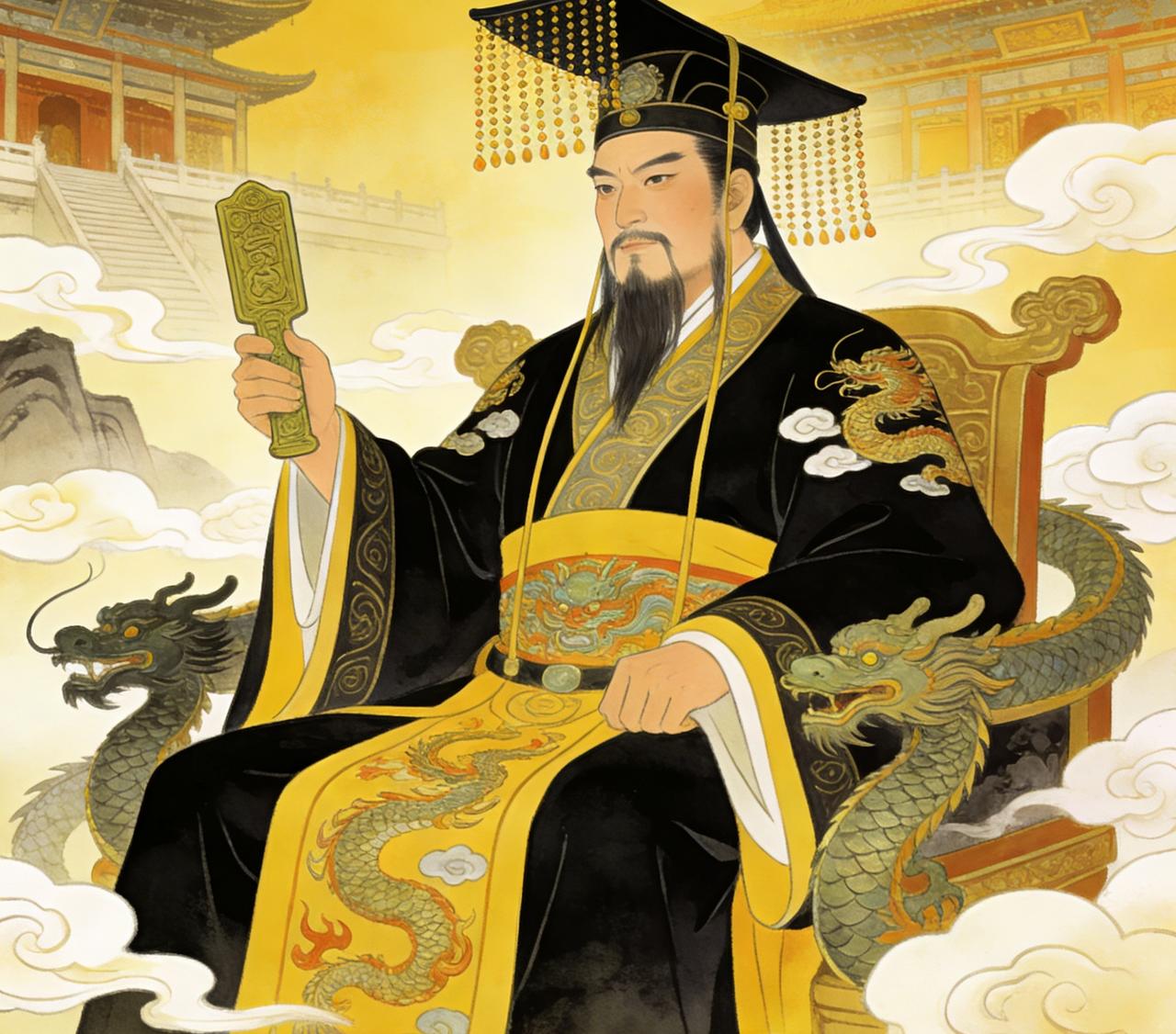 黄帝。
 
为什么是黄帝？
 
1. 人文初祖：黄帝统一了华夏部落，奠定了中华民