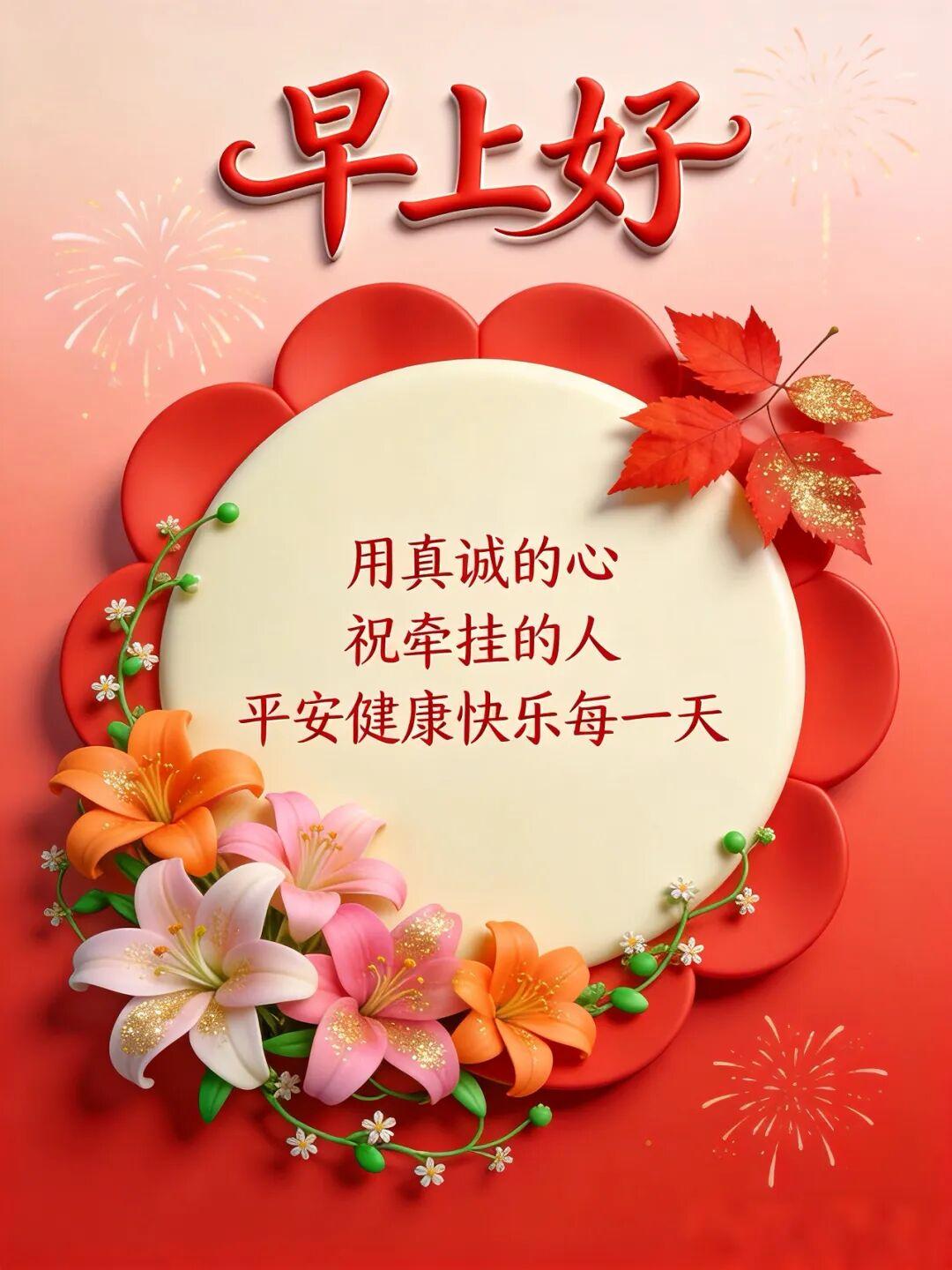 每日金句打卡签到用真诚的心，祝牵掛的人平安快乐每一天[作揖]