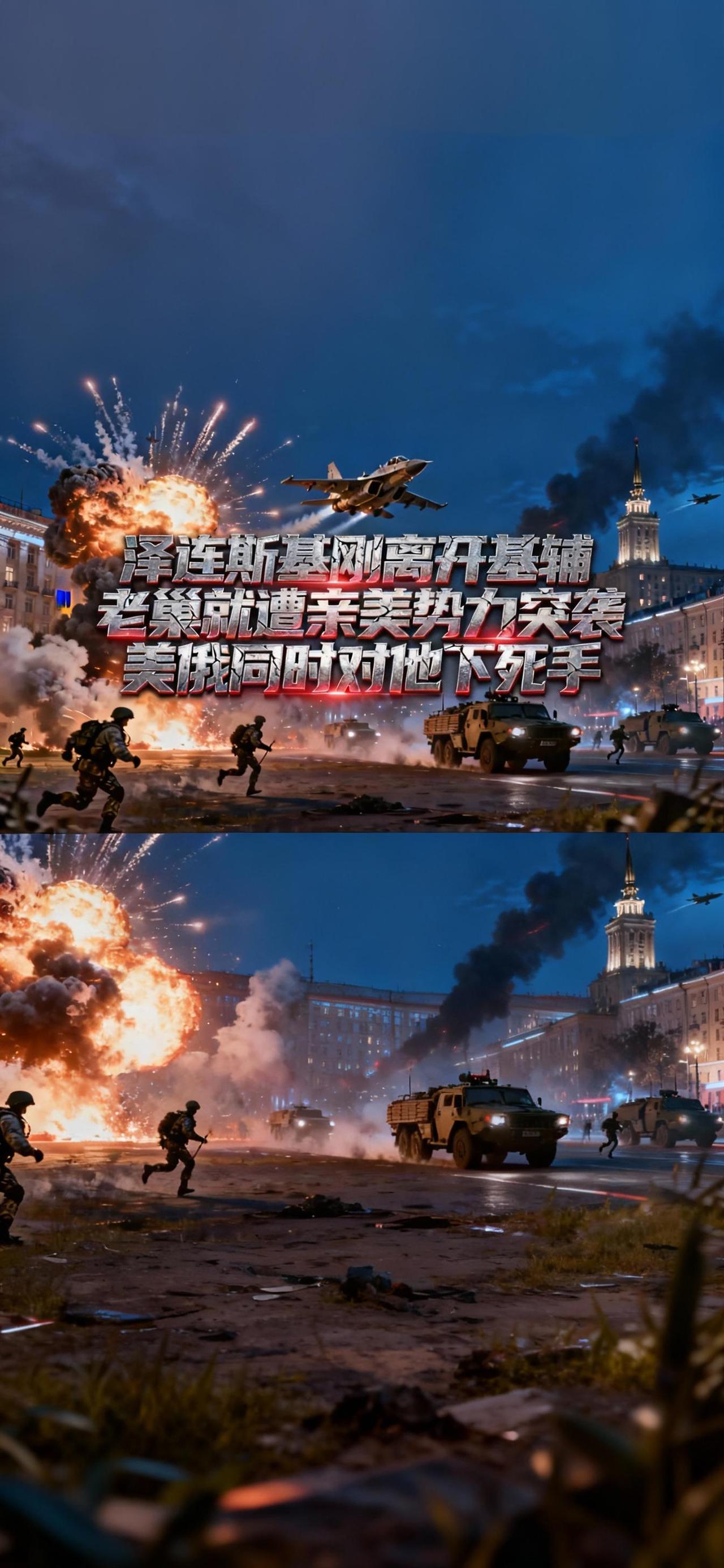 后院起火？
泽连斯基刚飞美国，基辅就内讧！亲美反腐局硬闯议会，跟国安局差点动手，