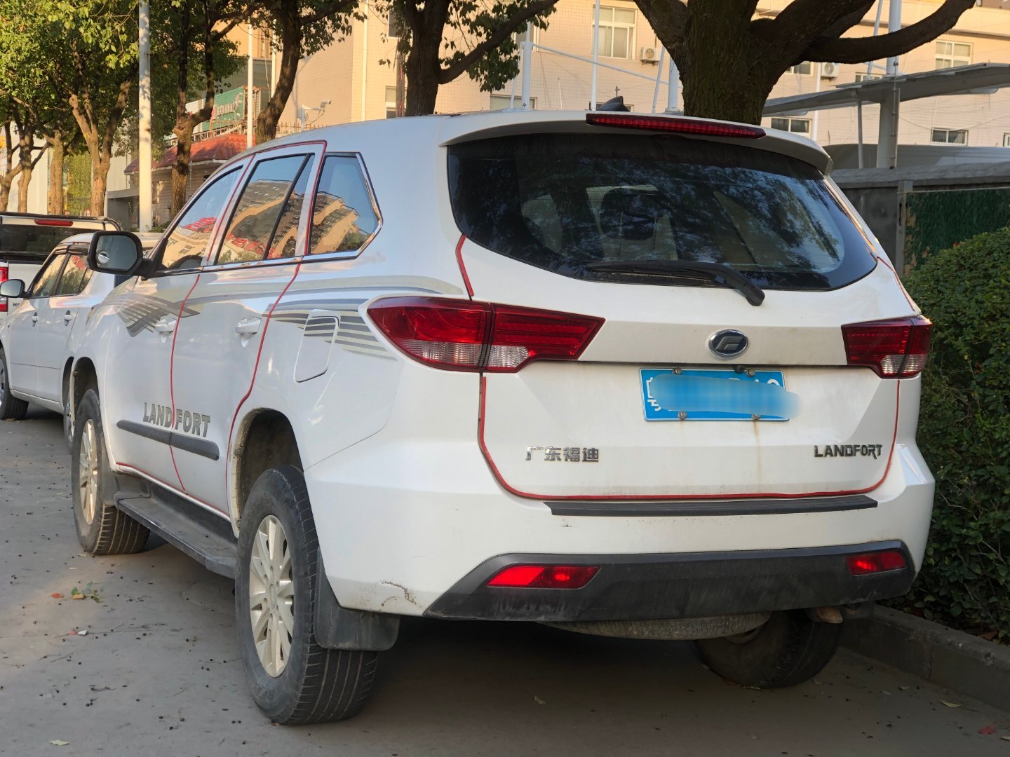 汽车汽车街拍我与汽车的日常福迪揽福 福迪揽福 安康