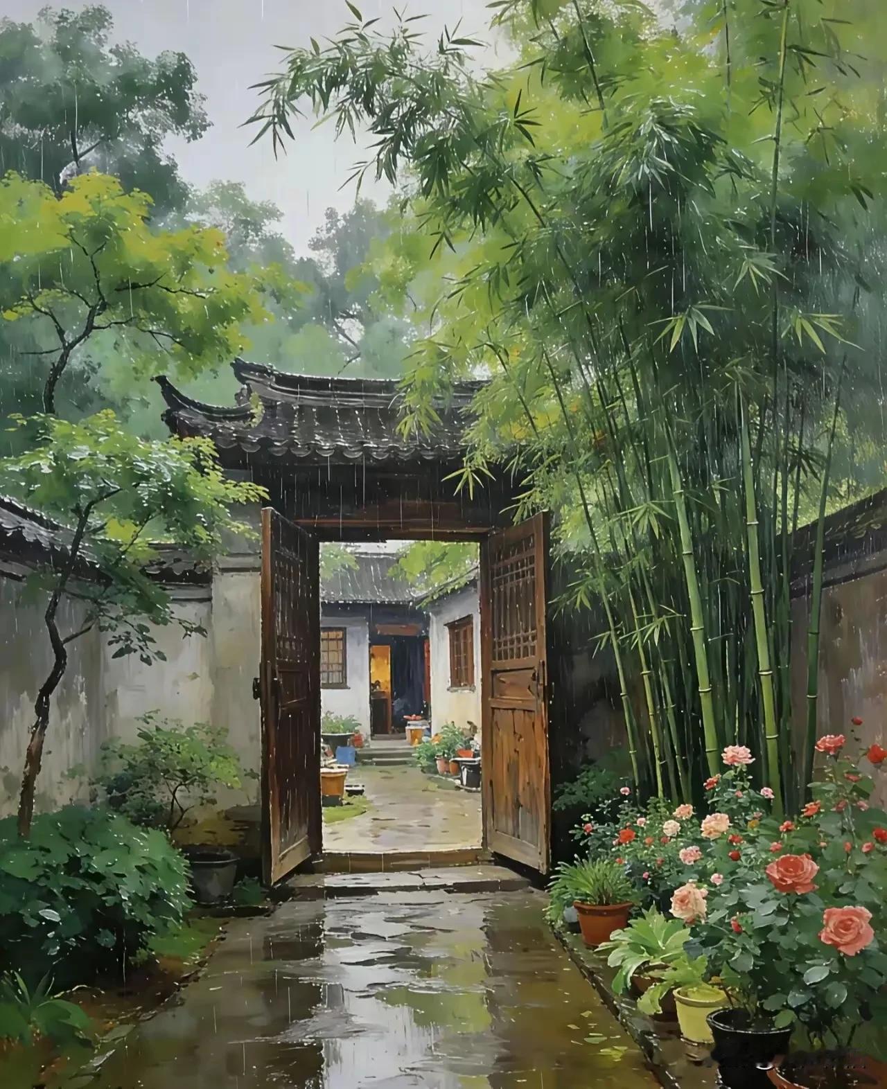 《卜算子·自乐》
 
快乐便如仙，
日日心花绽。
永葆童真未染尘，
岁岁春光暖。