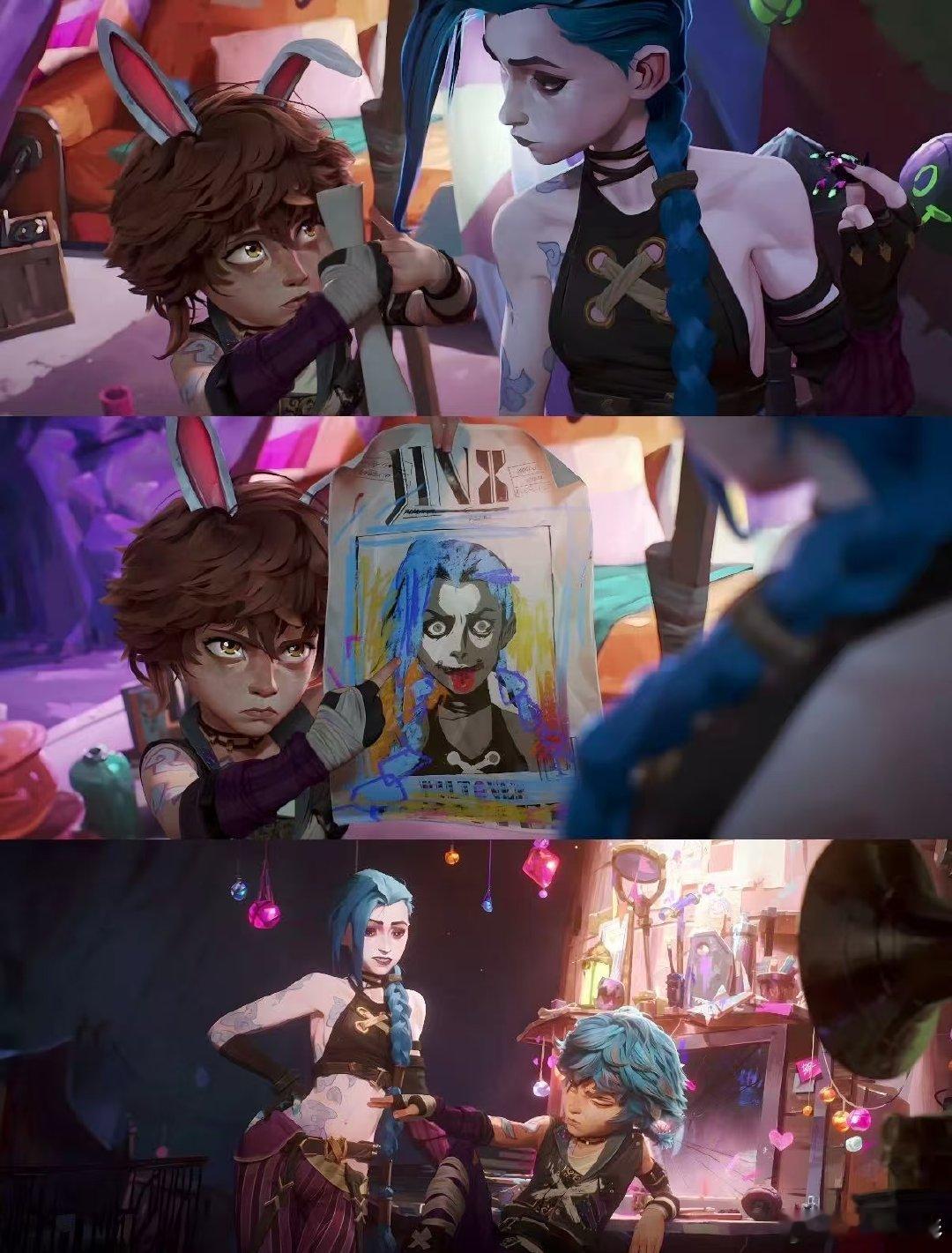 第一波看见金克丝的人会有谁 卡司预热+PV暴击，双城女孩的DNA狠狠动了！明年一