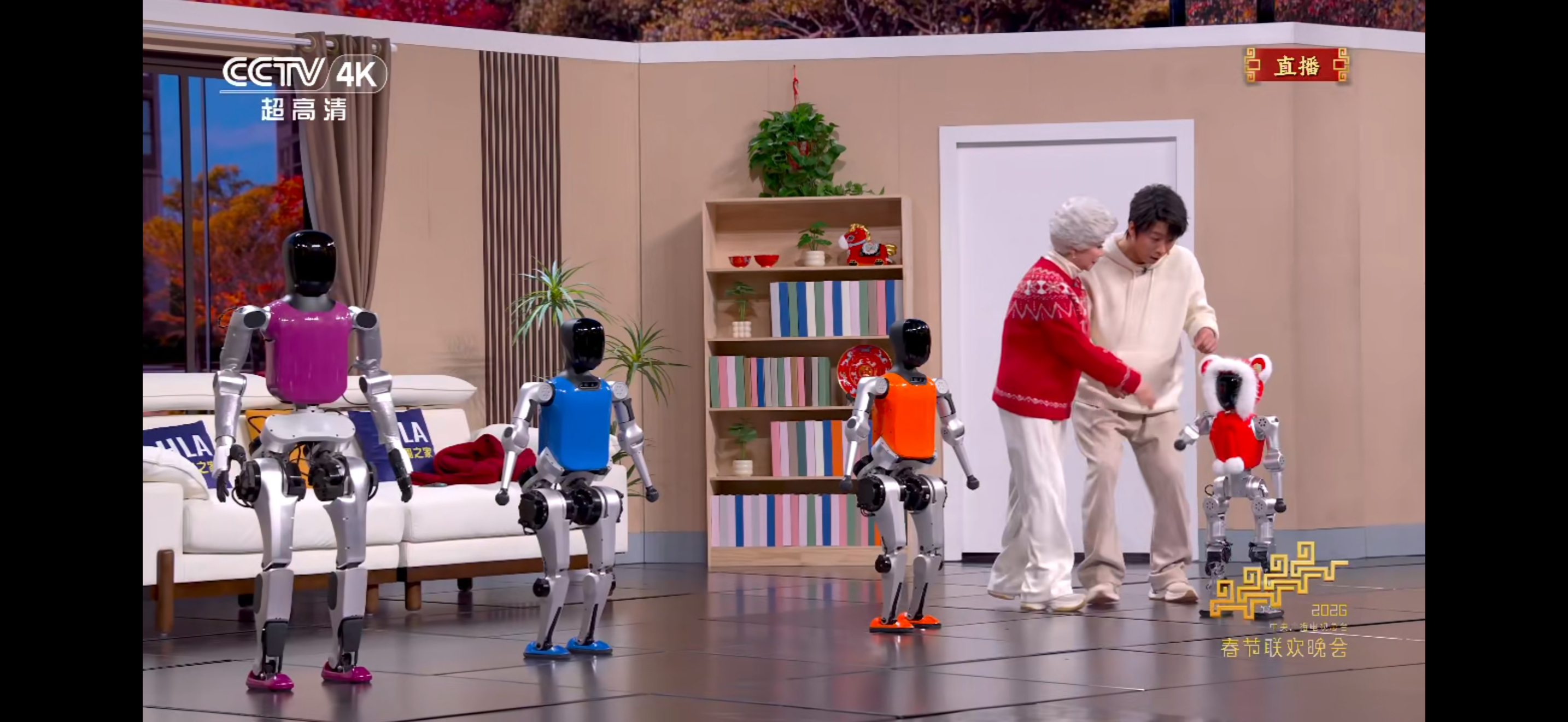 初代机器人vs现代机器人春晚初代机器人vs春晚新代机器人春晚春晚段子手大考