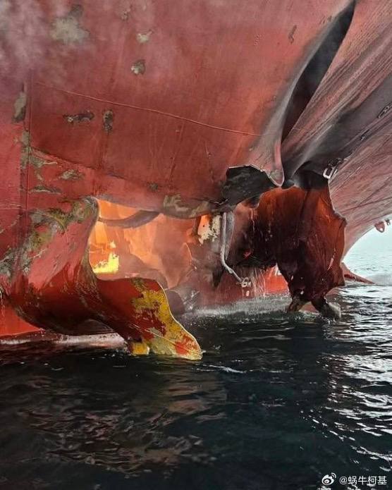 伊朗用无人机袭击悬挂泰国国旗“MAYUREE NAREE Bangkok”号货轮