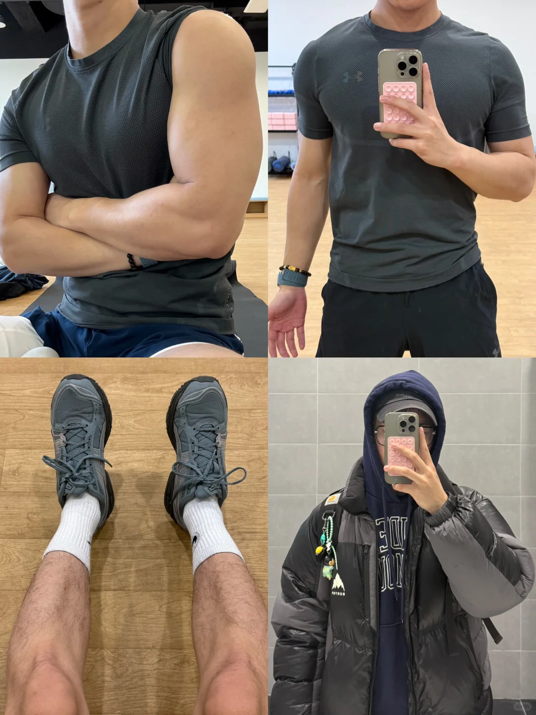 被冻得铁硬🥶，走两步都能燃脂