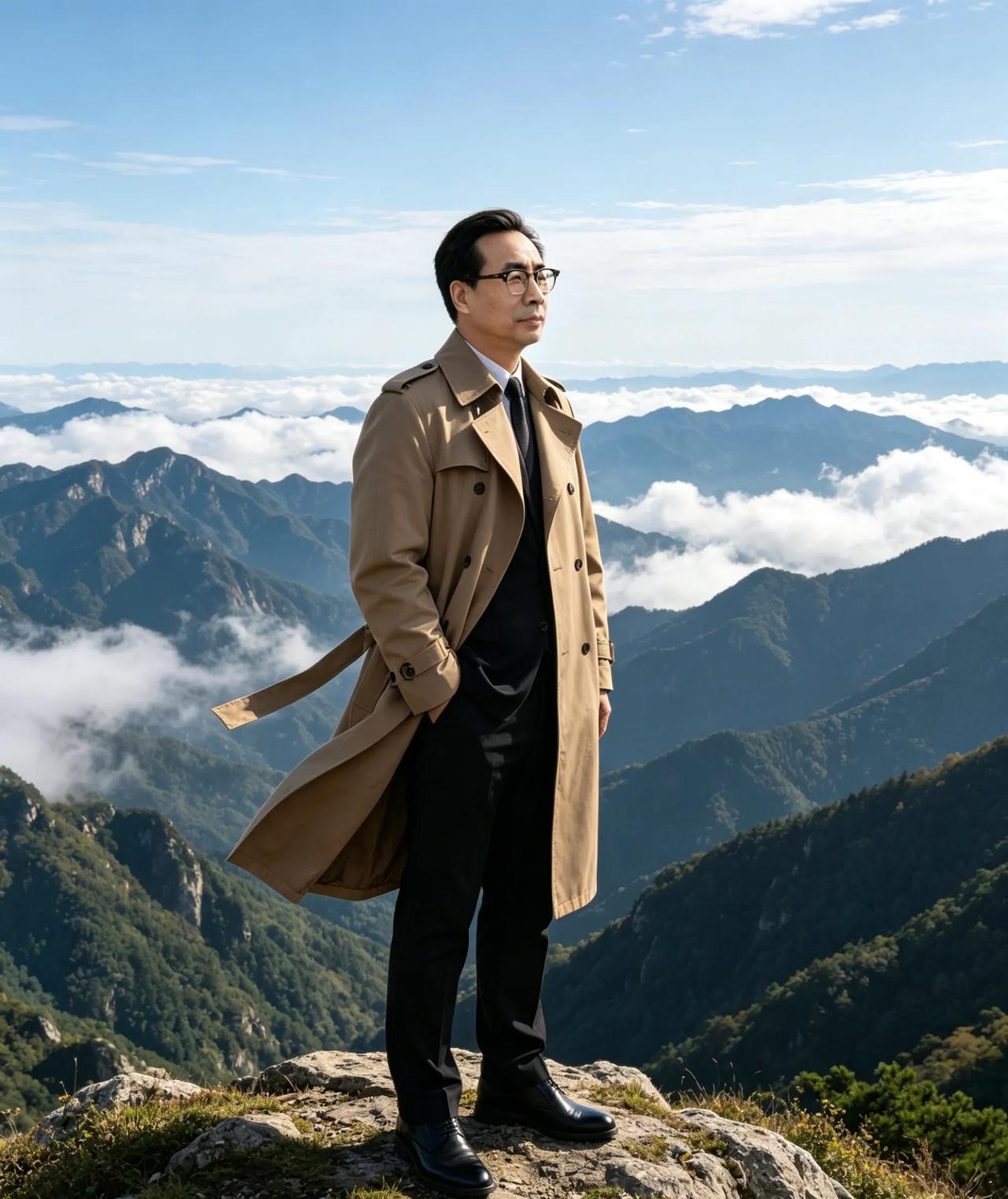 七言古风·登山远眺
文｜孙玉良
男儿志在敢驱奔
治世经纶贯古今
远眺山河一万里