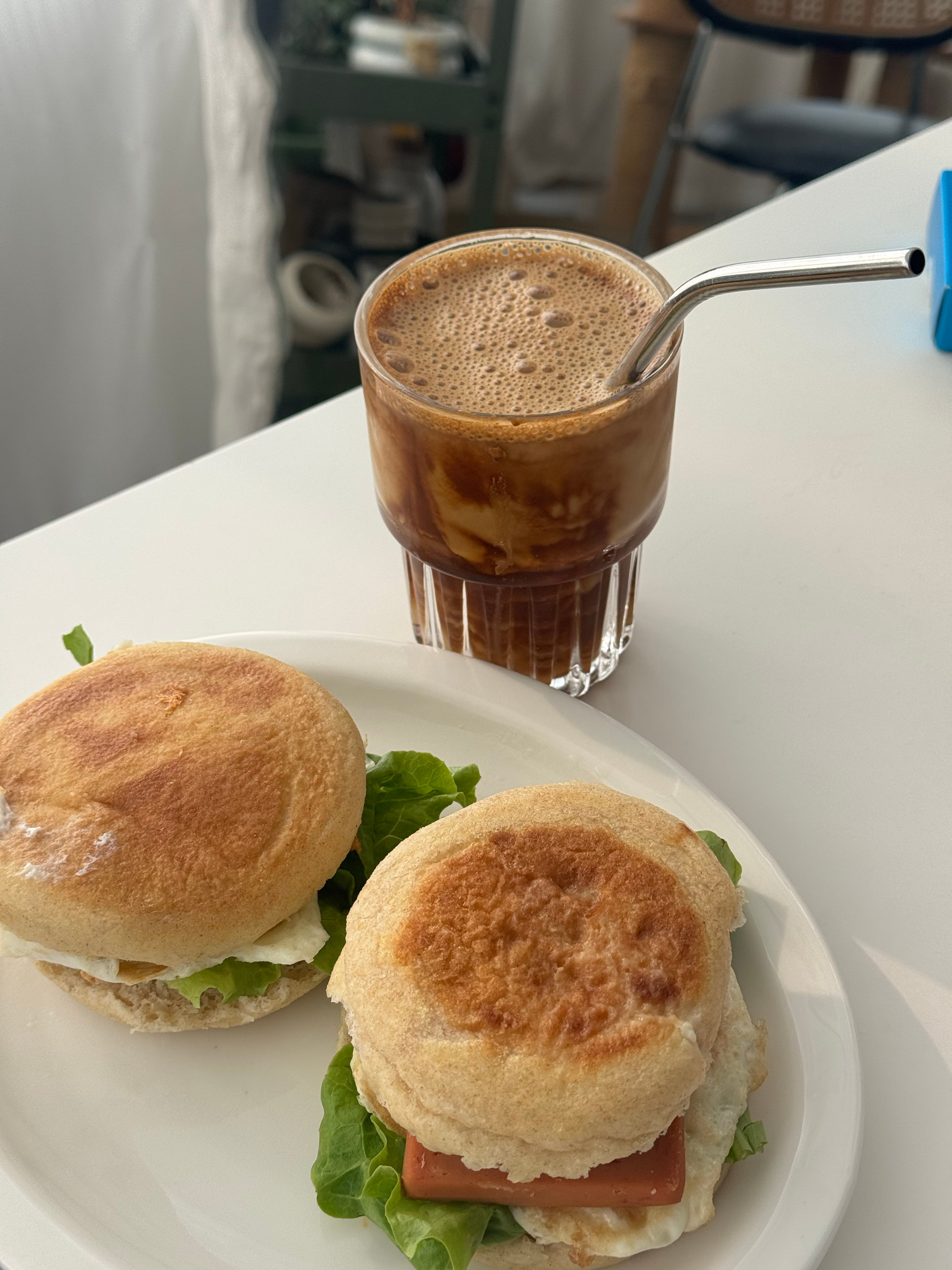 早啊，今天自制的麦满分！✌️ 