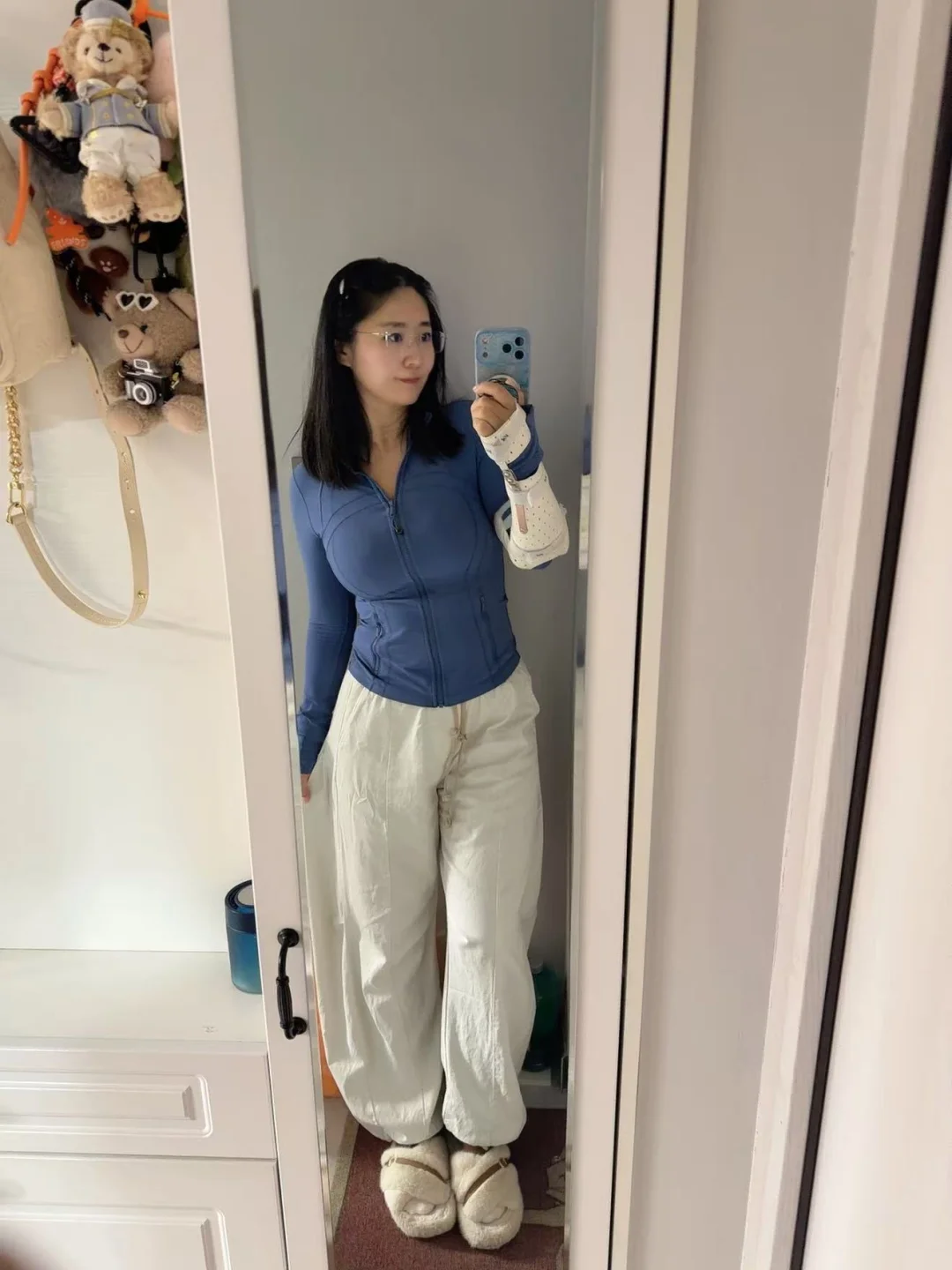 今天是蓝色的～💙