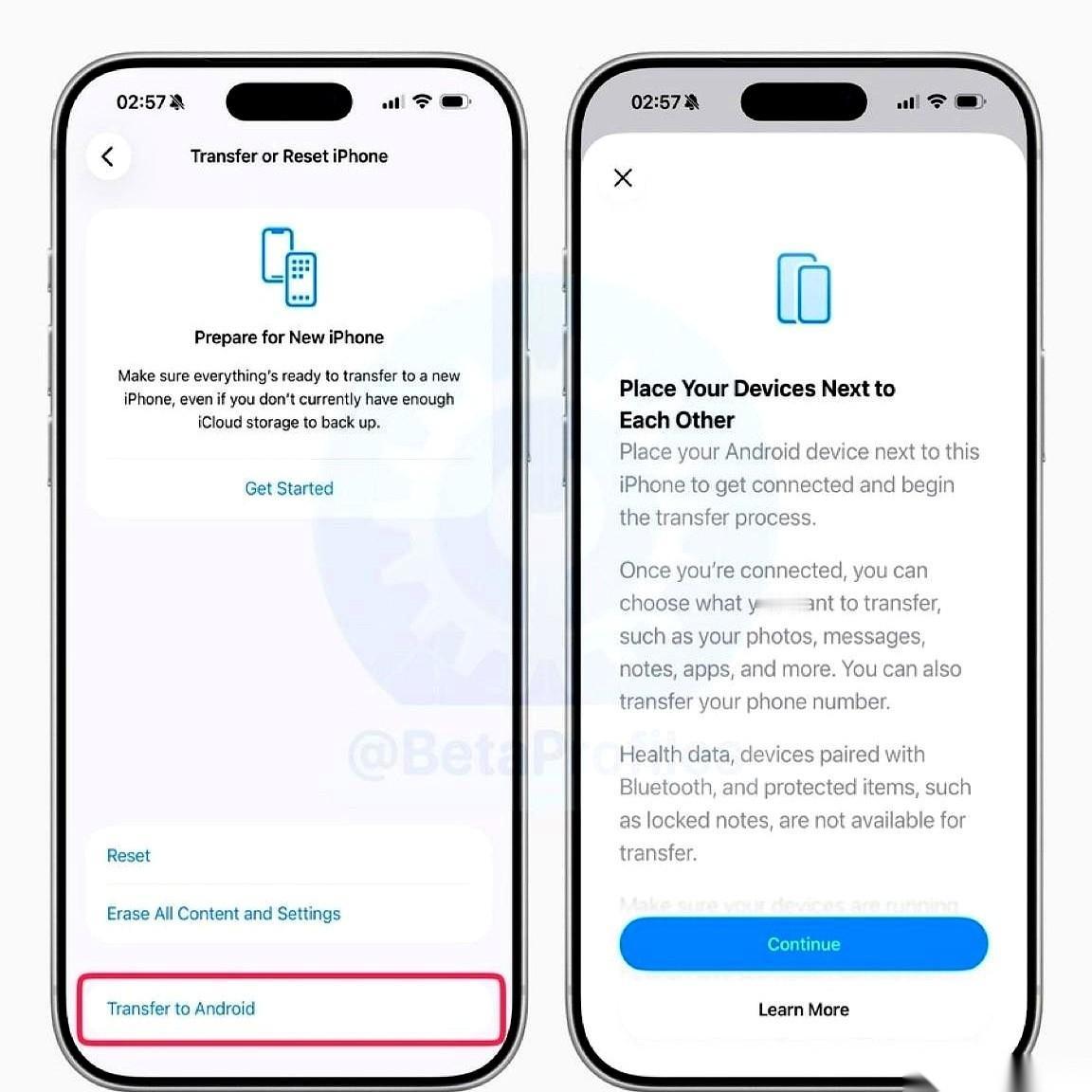 iPhone里马上要内置一个“一键换安卓”的功能了。
你没看错，苹果官方亲自下场