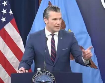 美国防长皮特·赫格塞思3月2日在五角大楼记者会上表示：这场战争并不是美国挑起的，