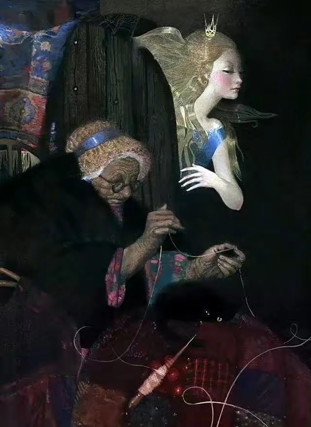 娜杰日达·伊拉里奥诺娃Nadezhda Illarionova绘画作品娜杰日达·