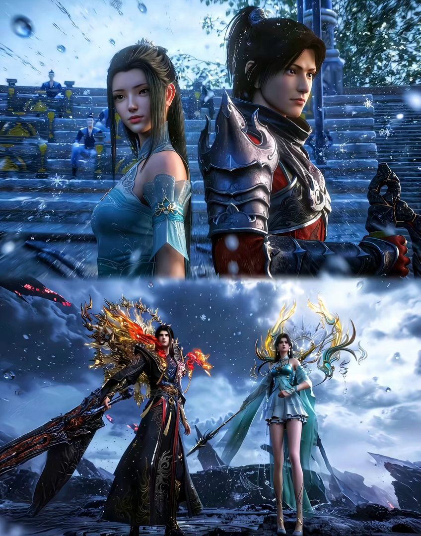 不管面前骇浪滔天，我们一起闯！斗破苍穹动画