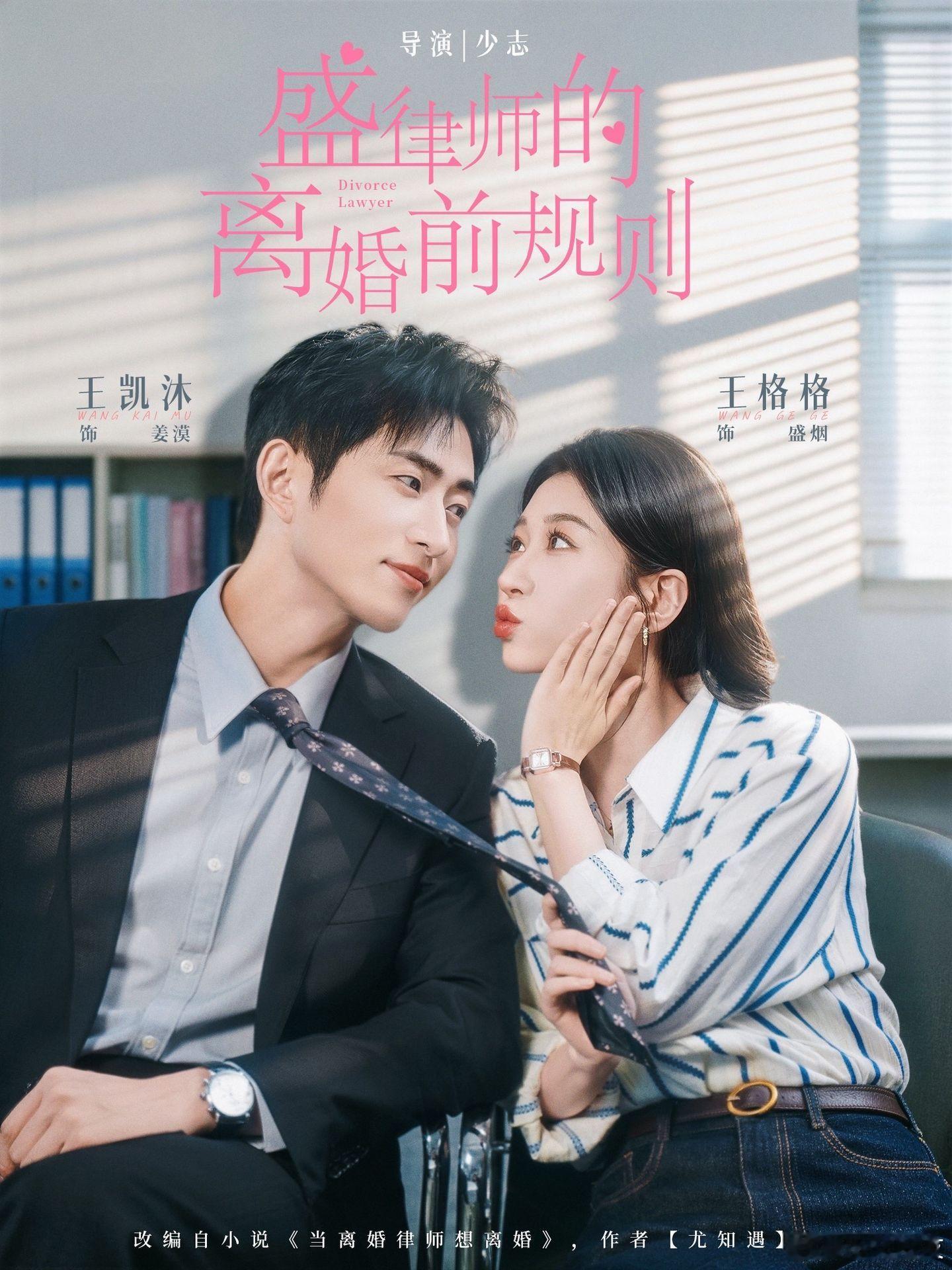 王格格 王凯沐《盛律师的离婚前规则》新海报 