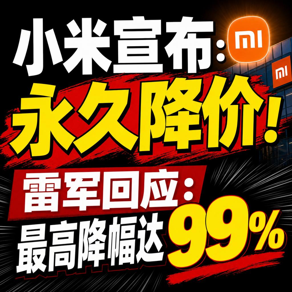 小米降价折射大模型行业三大本质转轨
小米这一波降价，砍向的不是友商，而是算力成本