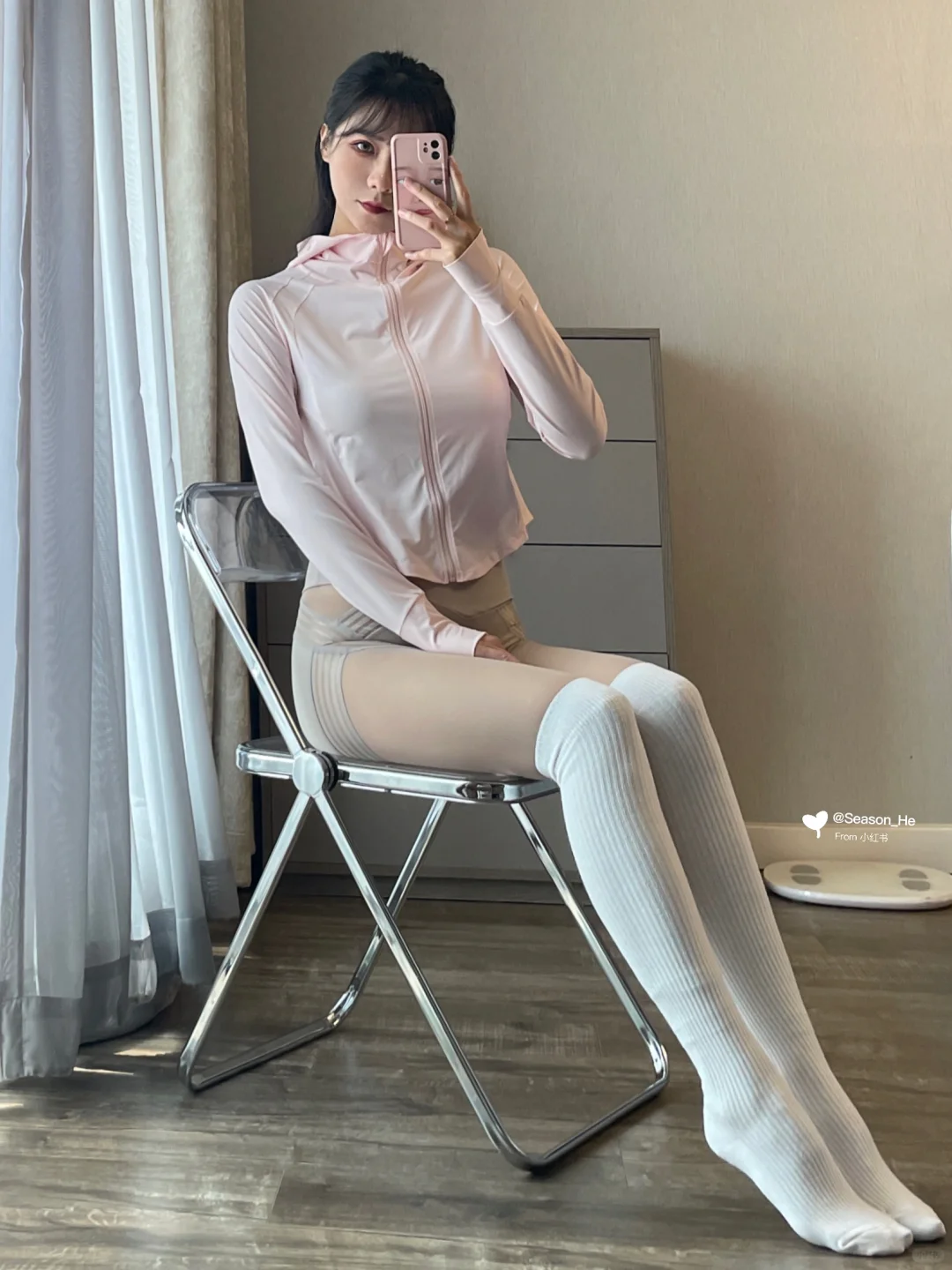 168/108斤 运动防晒穿搭 今天是元气姐姐