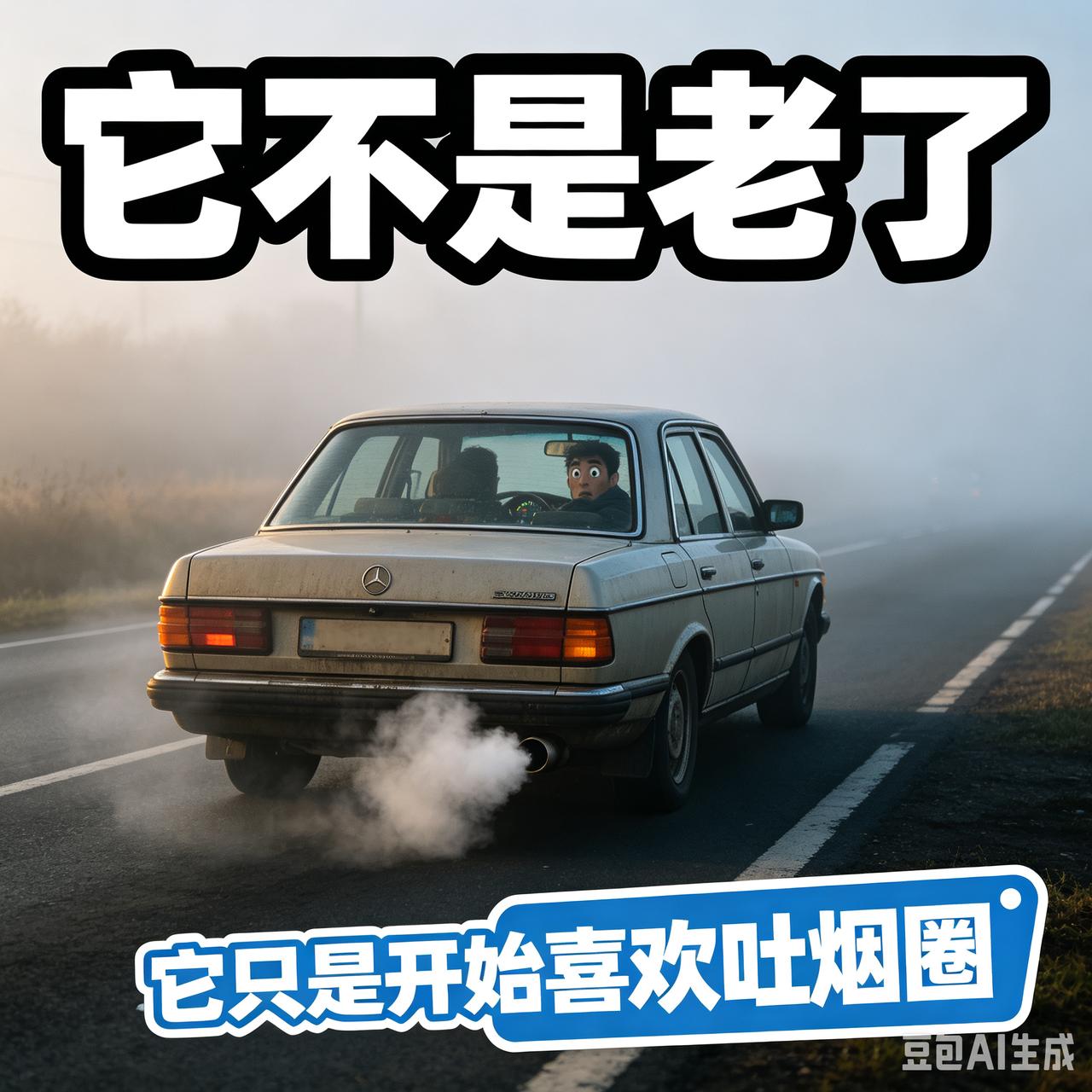 怎么冒白烟【来自懂车帝车友圈】