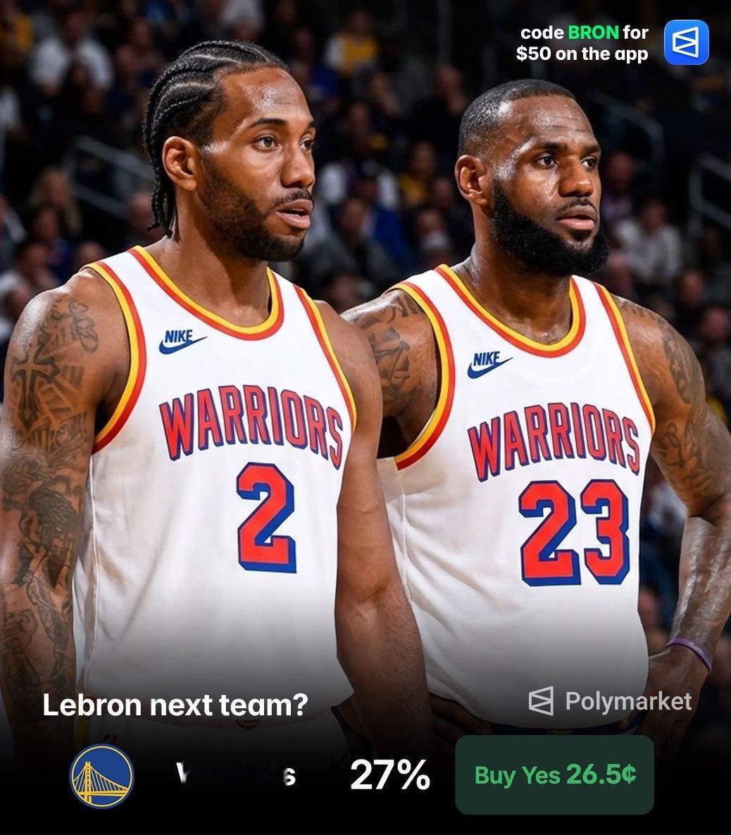 Lets Go Warriors：勇士有一个同时得到伦纳德和詹姆斯的宏大计划！n