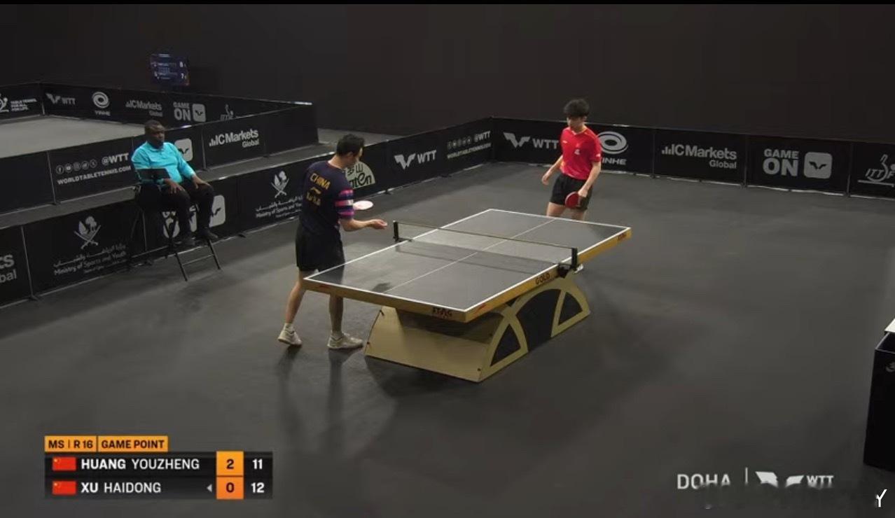 徐海东1-2黄友政别着急 他上周输了黄镇廷 他更急 