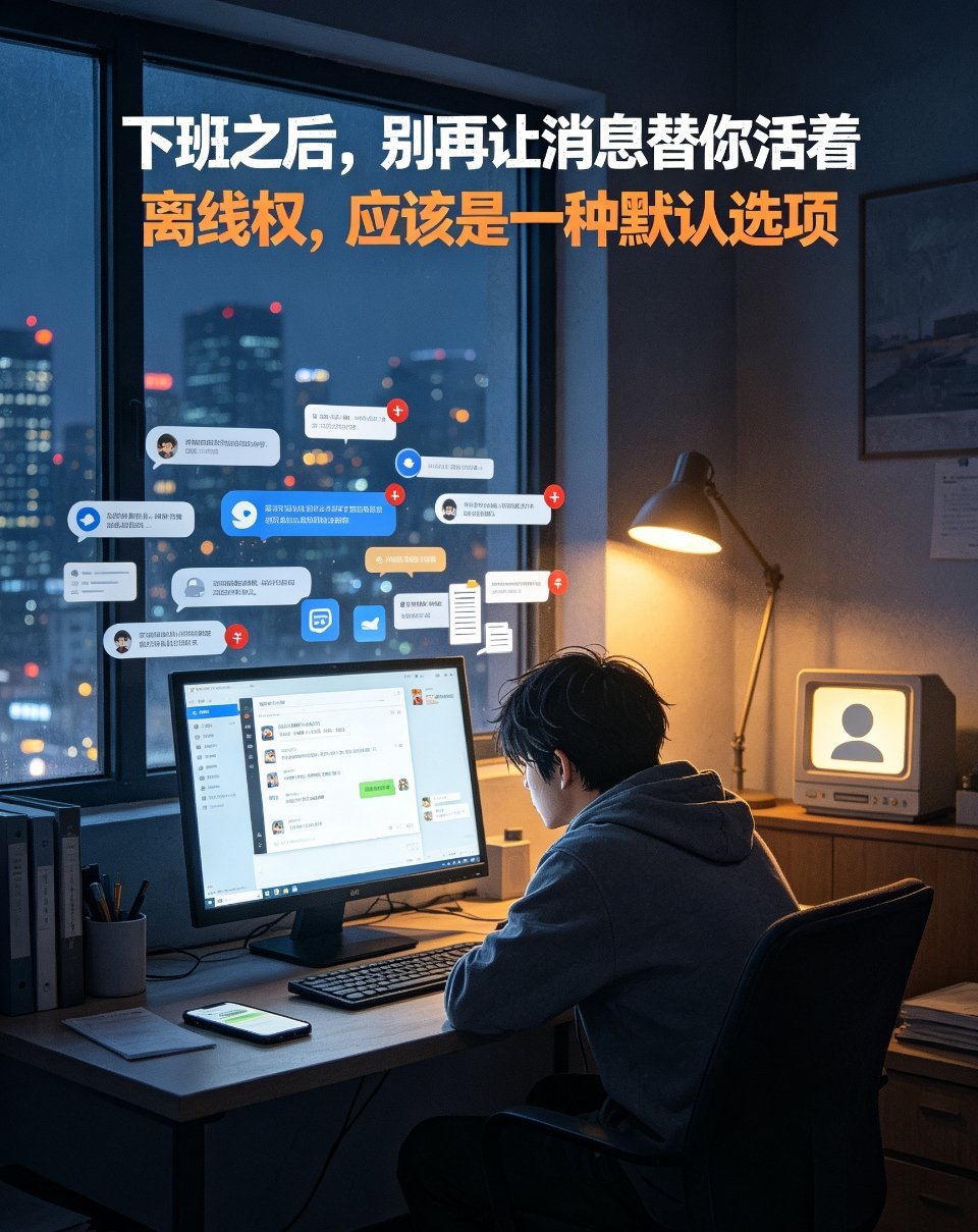 有微信之前人是可以不用一直在线的回想QQ时代，上线是自愿，下线理所当然。灰色头像