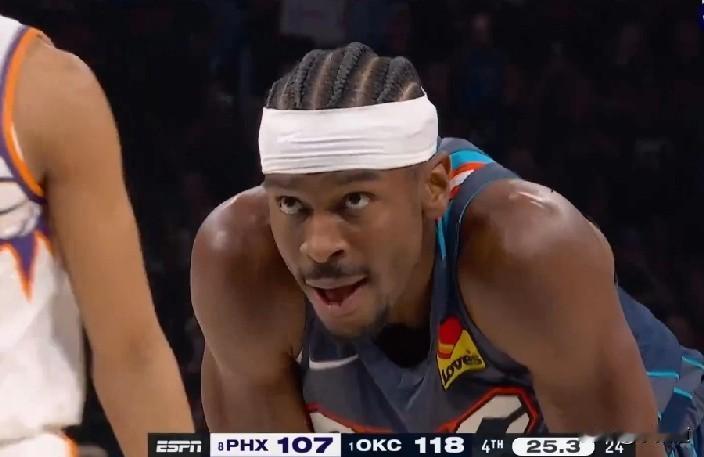 向超巨迈进！NBA季后赛G2，雷霆不出意外在下一城。亚历山大37分+5板+9助+