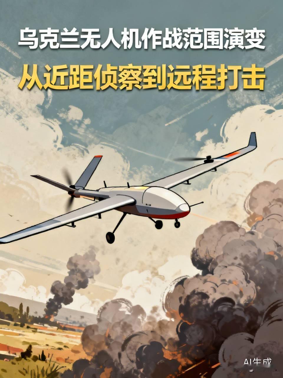 俄乌打了这么久，不少人纳闷，乌克兰的无人机怎么越飞越远，动不动就奔着上千公里外的