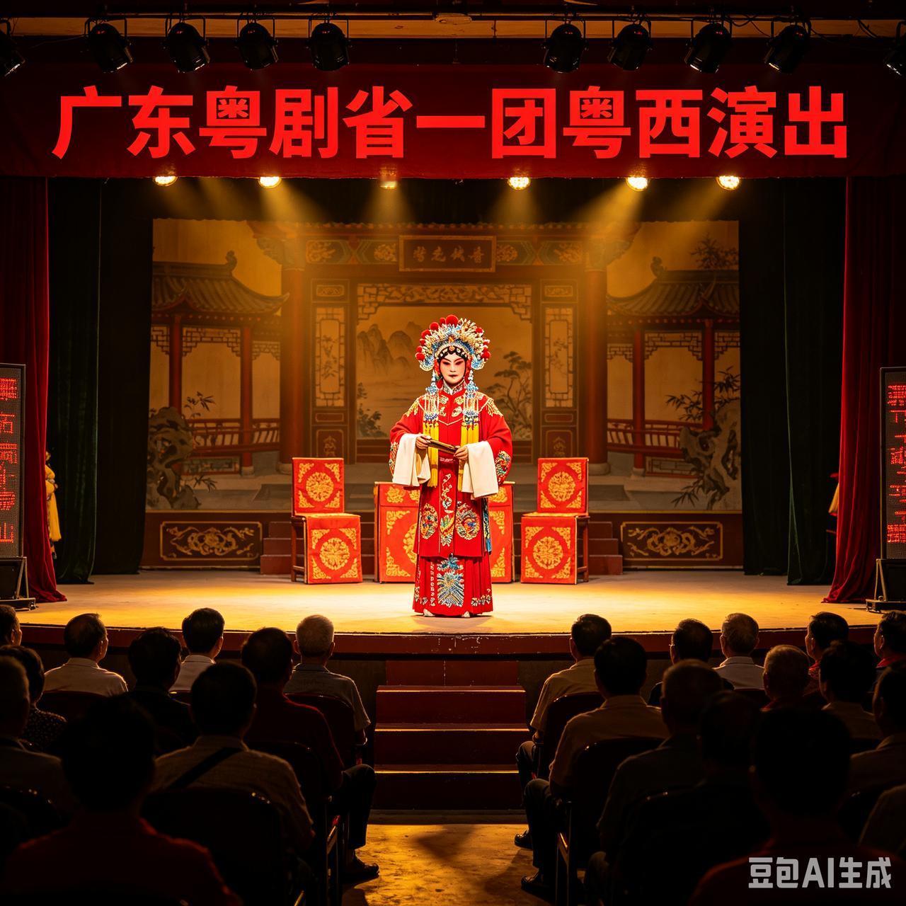 粤西年例盛行演粤剧，撑起粤剧行业半壁江山。这源于明清酬神祈福的古老民俗，当地素有