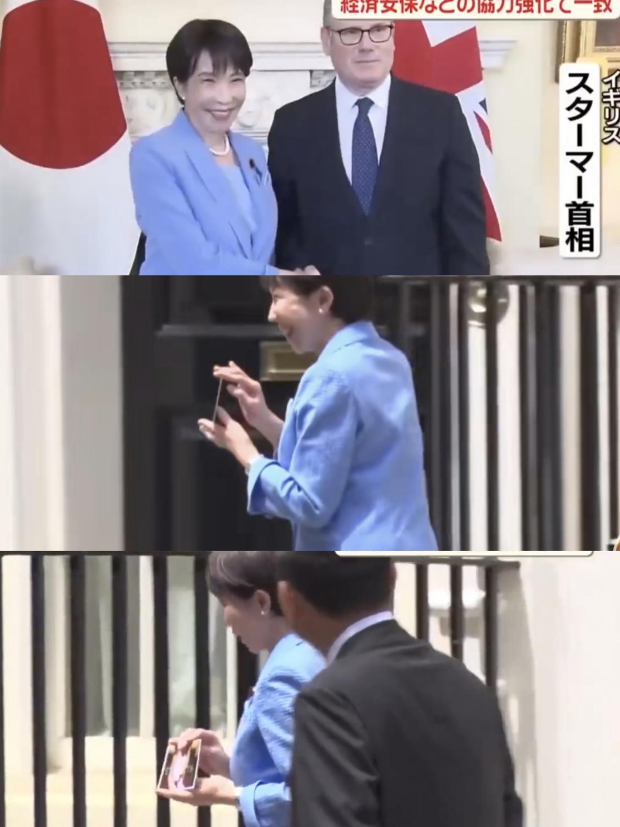 高市早苗访英晒合影乐不可支，外交成了炫耀秀？


6月14日，日本首相高市早苗结
