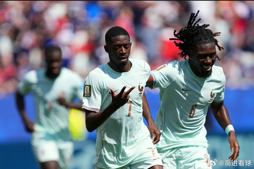 世界杯-法国4-1挪威头名晋级 登贝莱戴帽姆巴佩2助攻北京时间6月27日凌晨3点