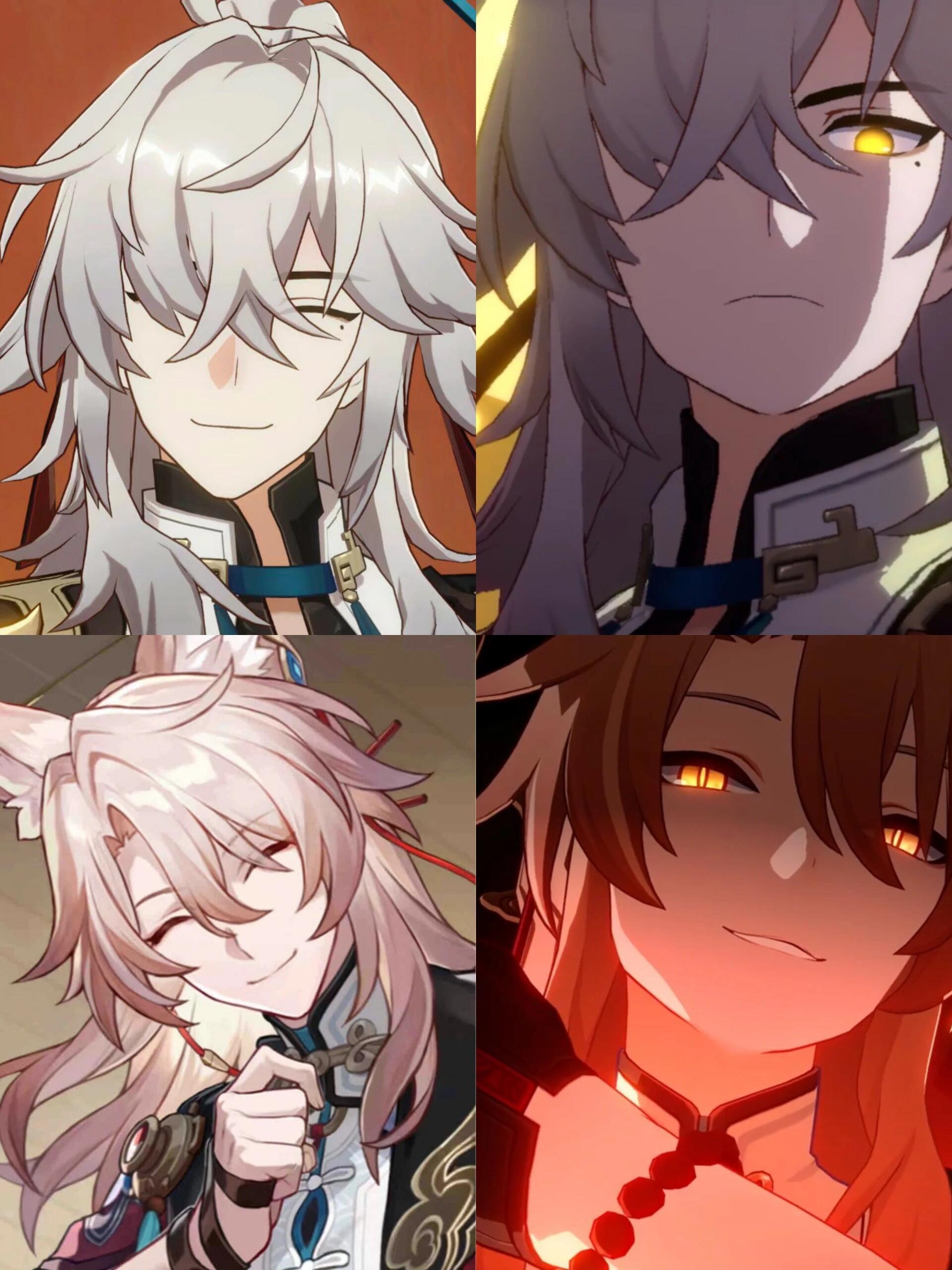 当平时眯眯眼的男人们开大招时🤤🤤🤤眼睛发光真的好文明啊啊啊啊#崩坏星穹铁道