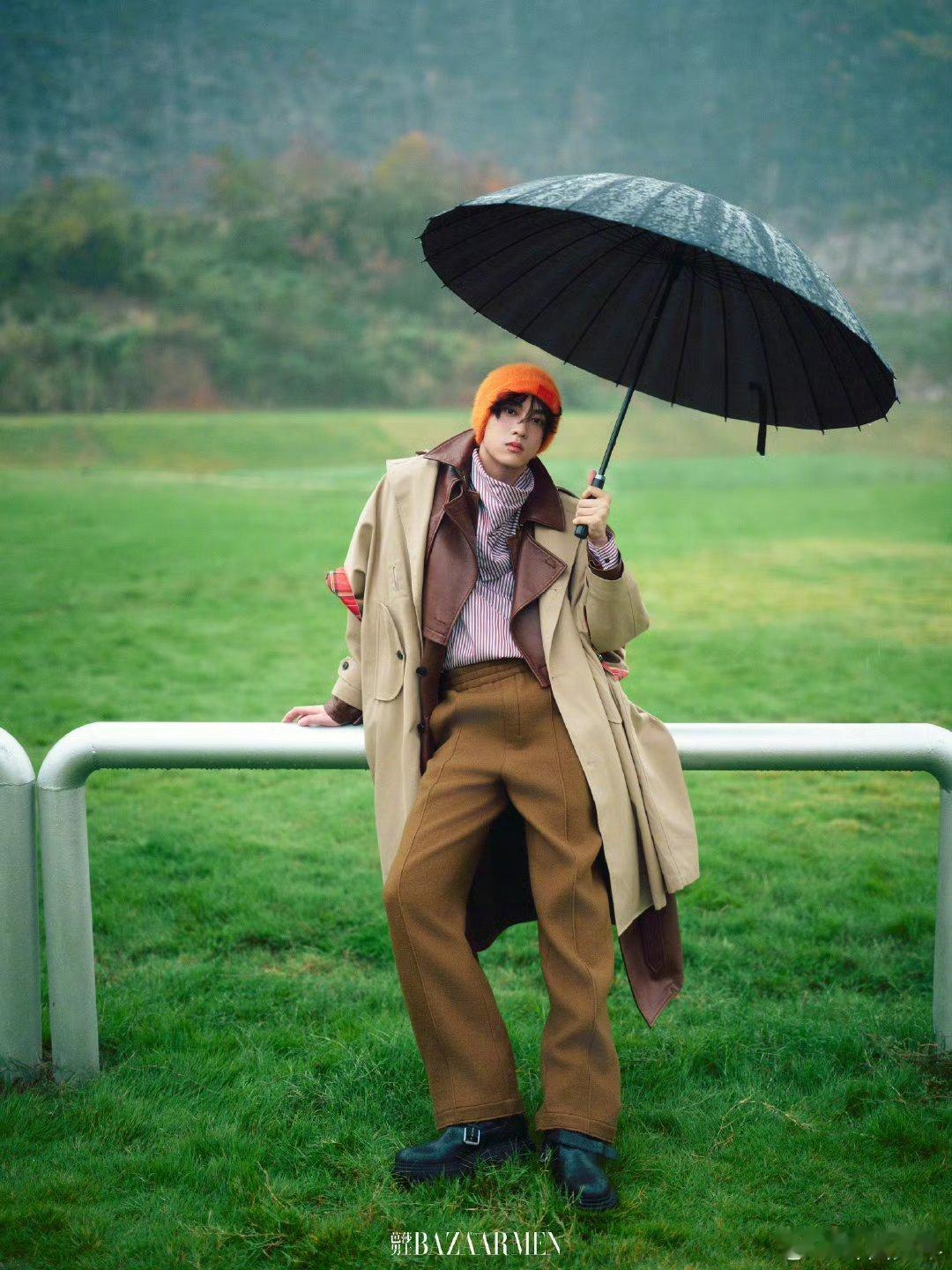 奔赴山野，与风相拥～田栩宁旷野大片，解锁旷野辽阔与自由浪漫火 