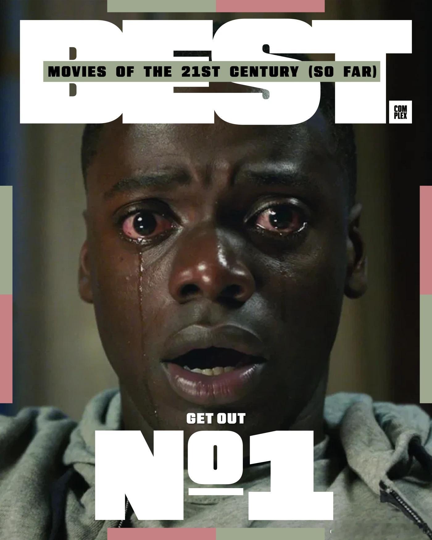 Complex评选21世纪至今的最佳电影，评选标准基于影片质量、对流行文化以及电