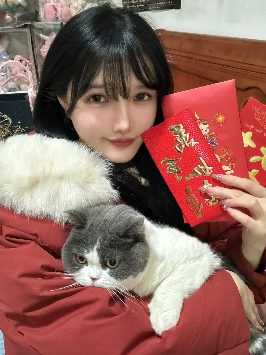 无孩爱猫女也能收到婆婆的红包🧧