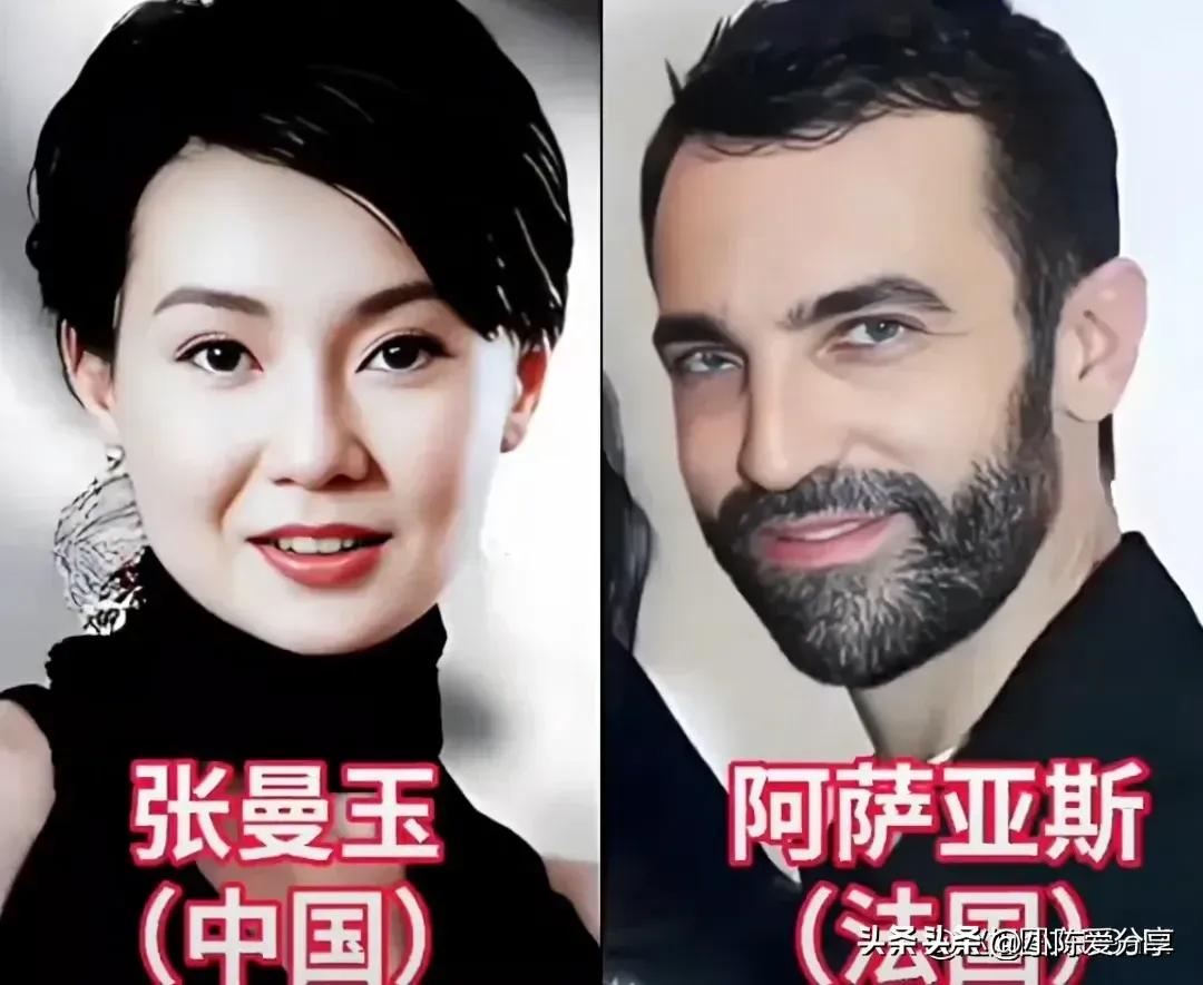 张曼玉的爱人是外国人。
莫文蔚的爱人是外国人。
张曼玉的爱人是外国人。
龚琳娜的
