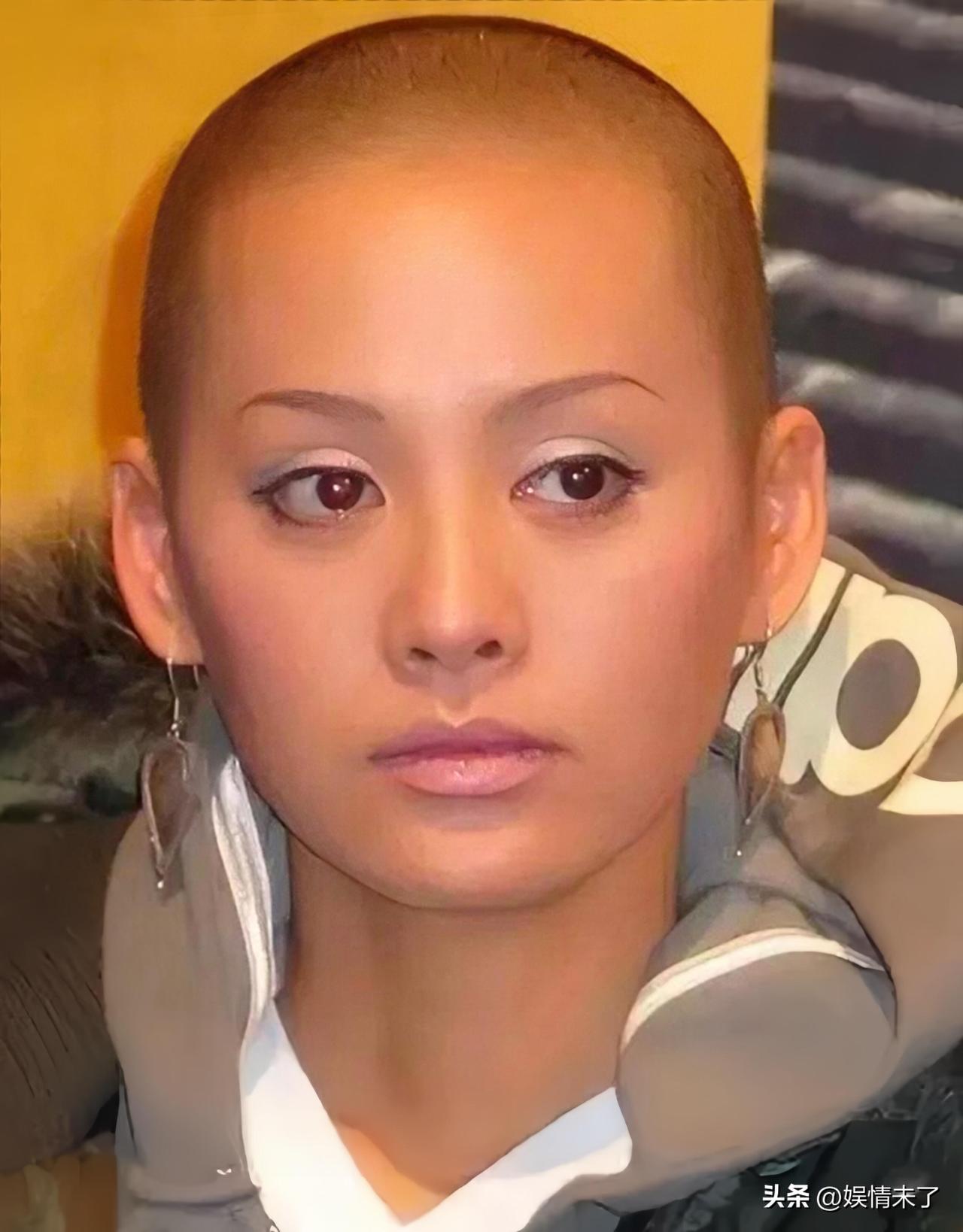 聊起女明星的光头造型，宁静可以说是光头界的扛把子✨
同款光头造型，换做其他女明星