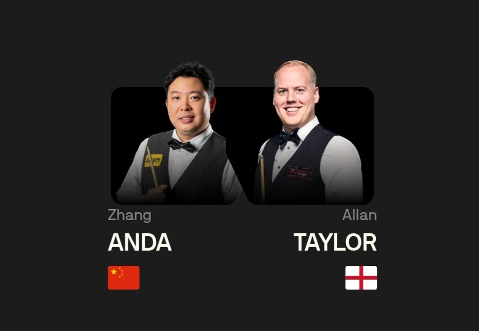 张安达单杆过百，6-1轻取泰勒，晋级英锦赛第四轮！
 
 
北京时间11月26日