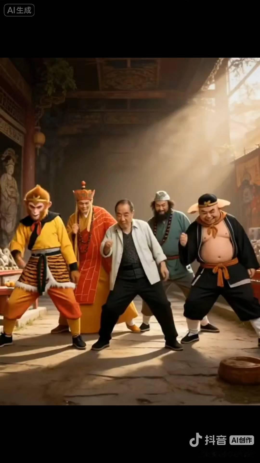 有人。