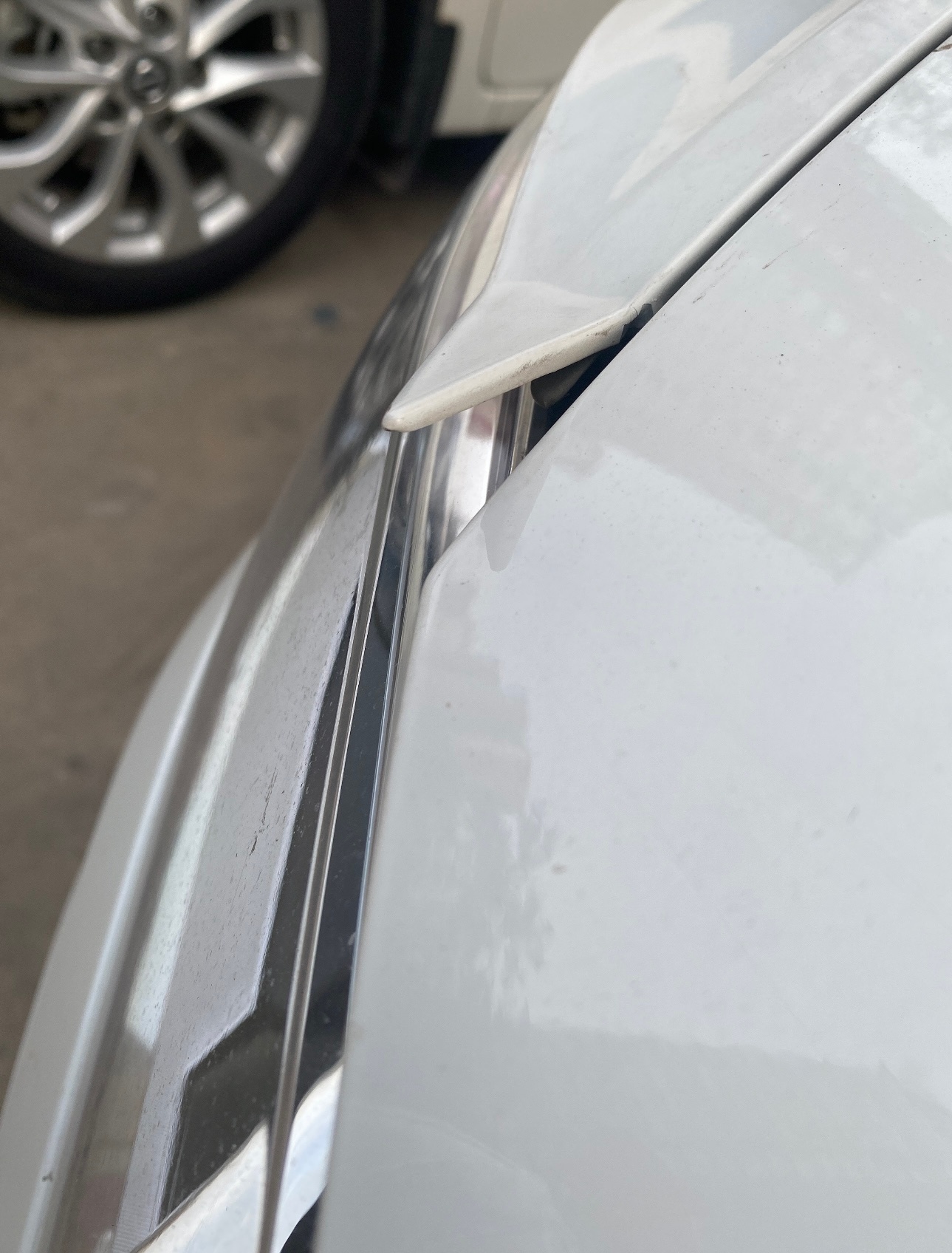 去自动洗车机一定要当心因为一不留神可能会被“开眼角”