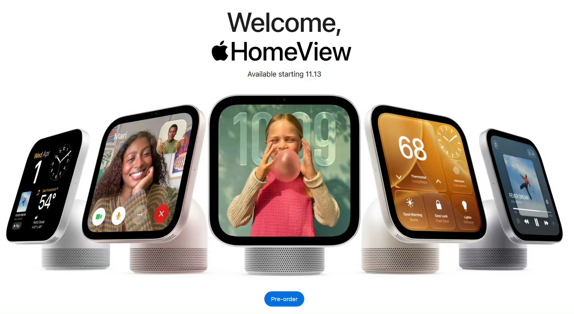 苹果HomeView 正式发布，感觉挺好看的。但是国内也用的话，应该也就是一个带