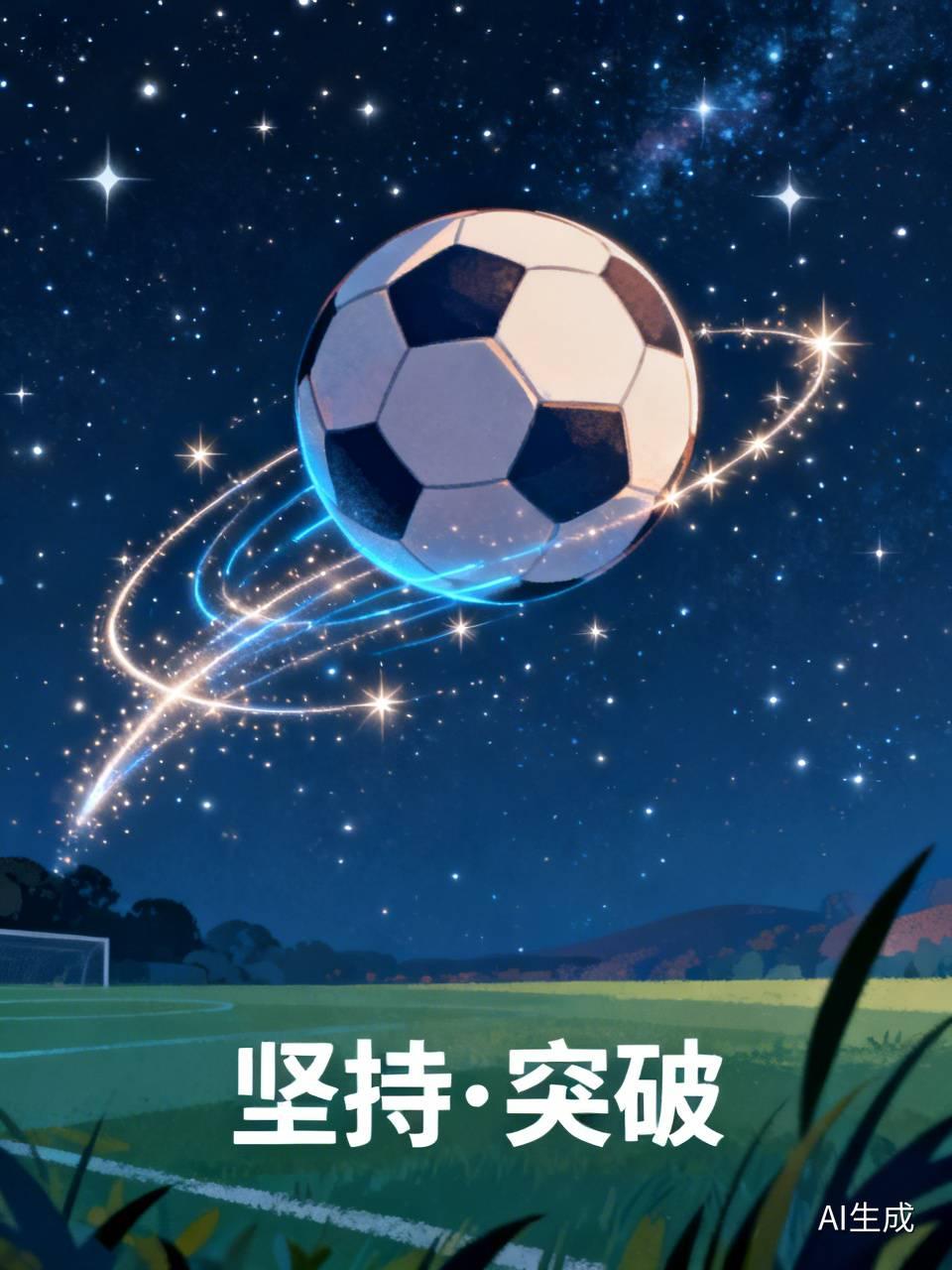 一個國家、一支球隊、一個人只要意志堅定、目標明確、不驕不躁、勵精圖治、厲兵秣馬、