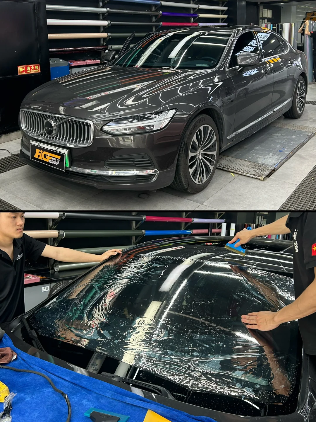 沃尔沃XC90📍高隔热太阳膜