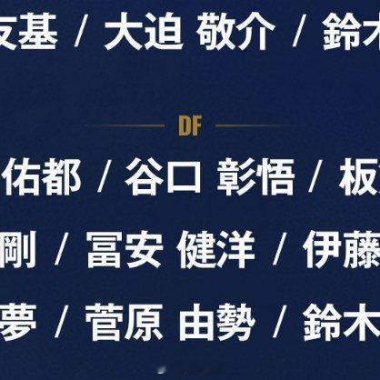 ⚽️ 日本队2026世界杯26人名单（官方，5/15公布）核心领衔：久保建英、远