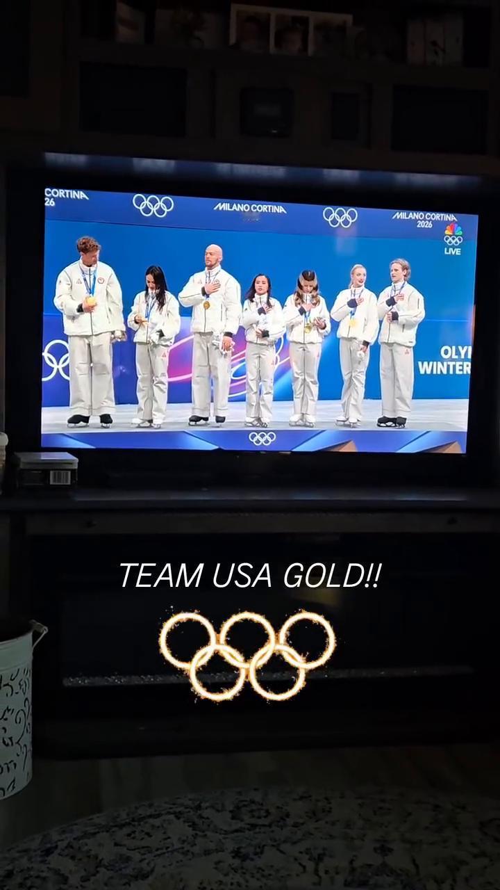 TEAM USA GOLD！