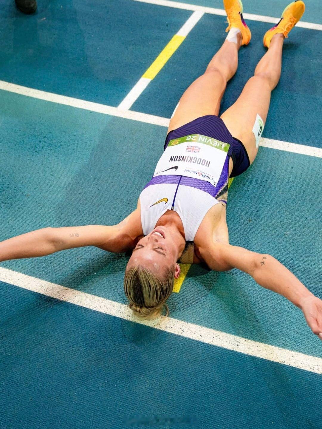 🇬🇧霍奇金森英国锦标赛小试牛刀，在室内巡回赛 列万站1:54.87打破世界纪