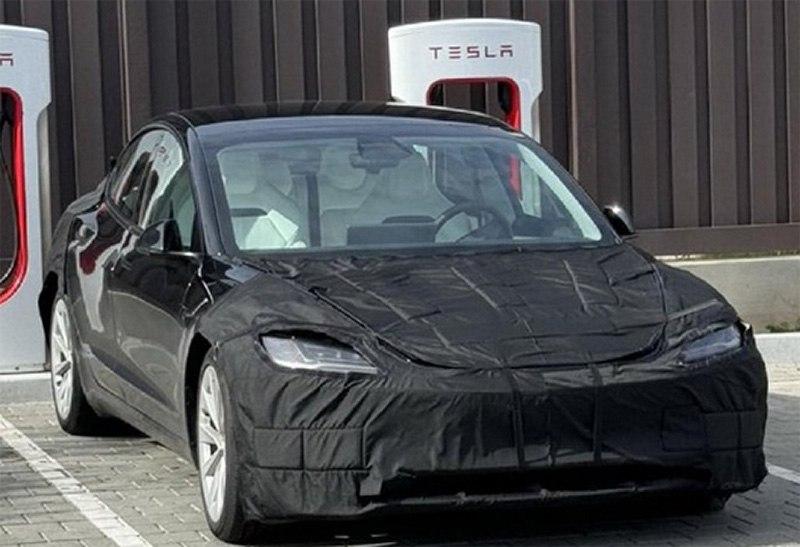 特斯拉Model 3高性能版谍照曝光！ 搭载新式座椅   预计今年二季度推出

